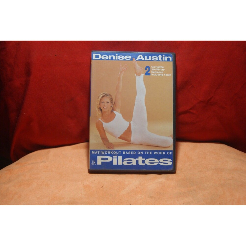 Denise Austin - Mat Workout Based on Work Pilates (DVD, 2001) Areobics Workout!!